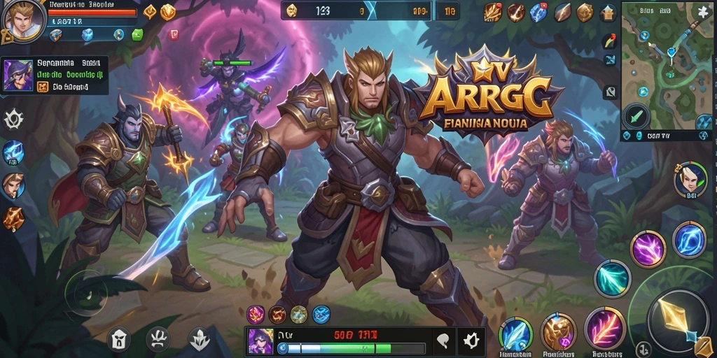 Tampilan gameplay ARPG yang menegangkan dan multiplayer.