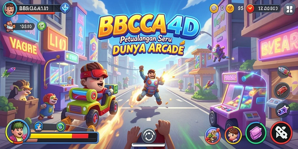 Tampilan gameplay seru dan menantang dari BBCA4D.