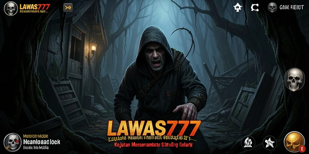 Screenshot LAWAS777 menampilkan suasana mencekam gameplay dengan efek visual yang mengesankan.