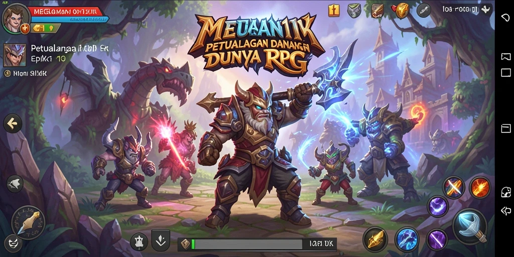 Tampilan mendetail dari gameplay MEGA111 yang penuh aksi dan petualangan.
