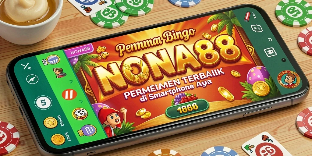 Tampilan gameplay seru dari NONA88 yang penuh warna.