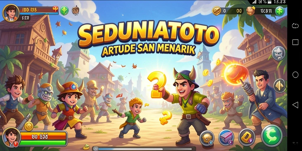 Menampilkan gameplay seru dan menantang dari SEDUNIATOTO.