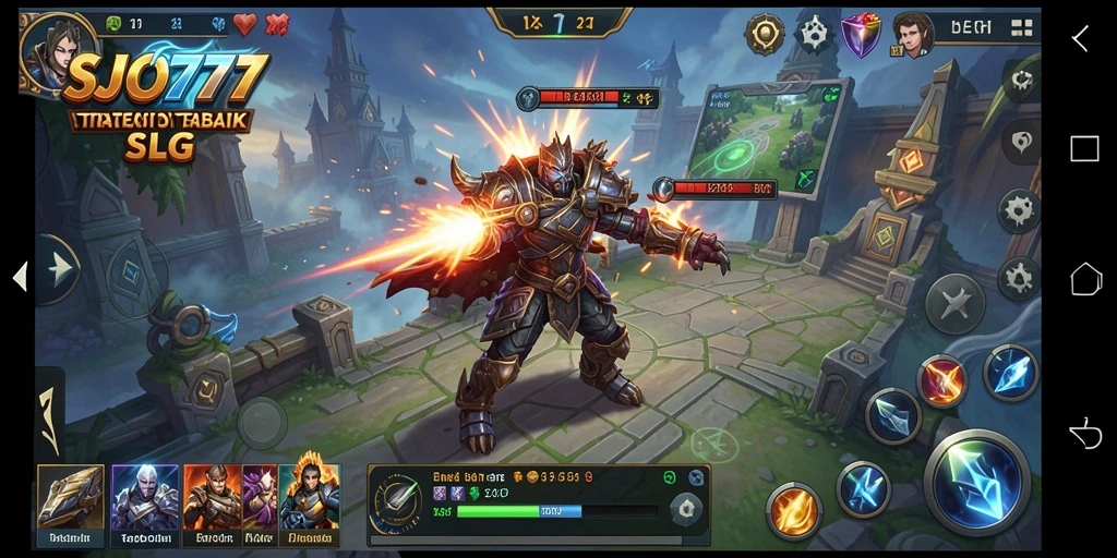 Tampilan gameplay SJO777 yang seru dan strategis.